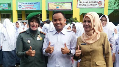 Koramil 0922 Upacara Bendera Bersama Siswa MAN 1 Cimahi