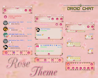 BBM Mod Droid Chat V10.1.14 Rose Theme Apk1