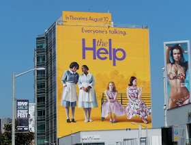 The Help movie billboard Sunset Plaza