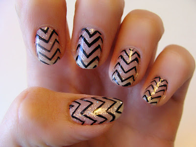 zig zag gel nail polish