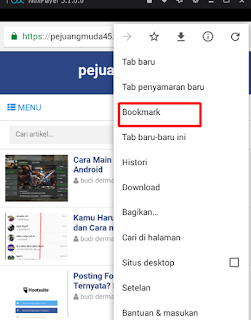 cara mudah untuk menambahkan situs web dengan chrome ke layar utama android