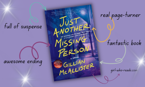 graphical representation of the review for Just Another Missing Person by Gillian McAllister