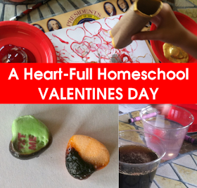 Fun Valentines activities in art, math, science and writing