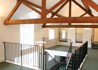 Award winning barn conversions The dark interior of the barn, before the builders arrive