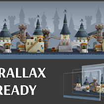 city landscape vector for game