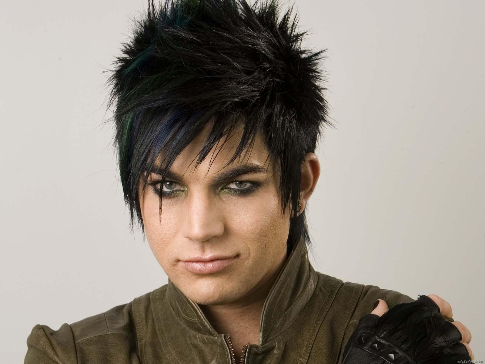 short emo boy haircuts hd wall paper Below are the Adam Lambert HairStyle , hopefully its can become your 
