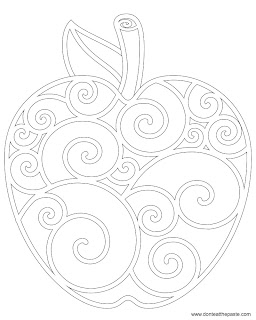 Download Don't Eat the Paste: Apple Coloring Page