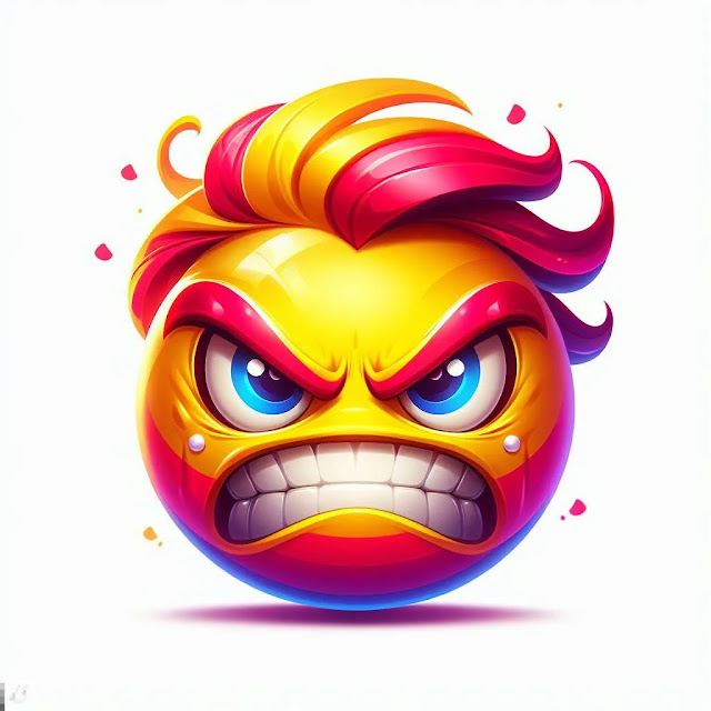 Funny Mad Emoji free image