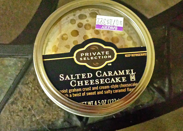 Kroger's Private Selection Mason Jar Desserts Review- Salted Caramel Cheesecake