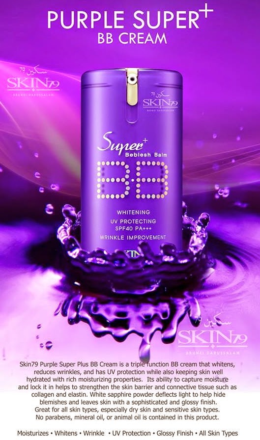 Skin79 Purple BB Cream SPF40/PA+++ (40gr)