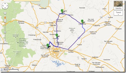 puebla road trip