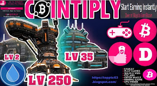 Cointiply is online earning bitcoin faucet with 20 different ways such as play game, free faucet, mining, completion the task and more