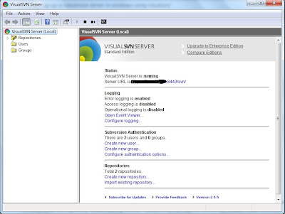 VisualSVN - Subversion server for Windows