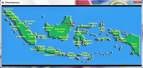 Download Source Code dan Project Membuat Peta  Indonesia  