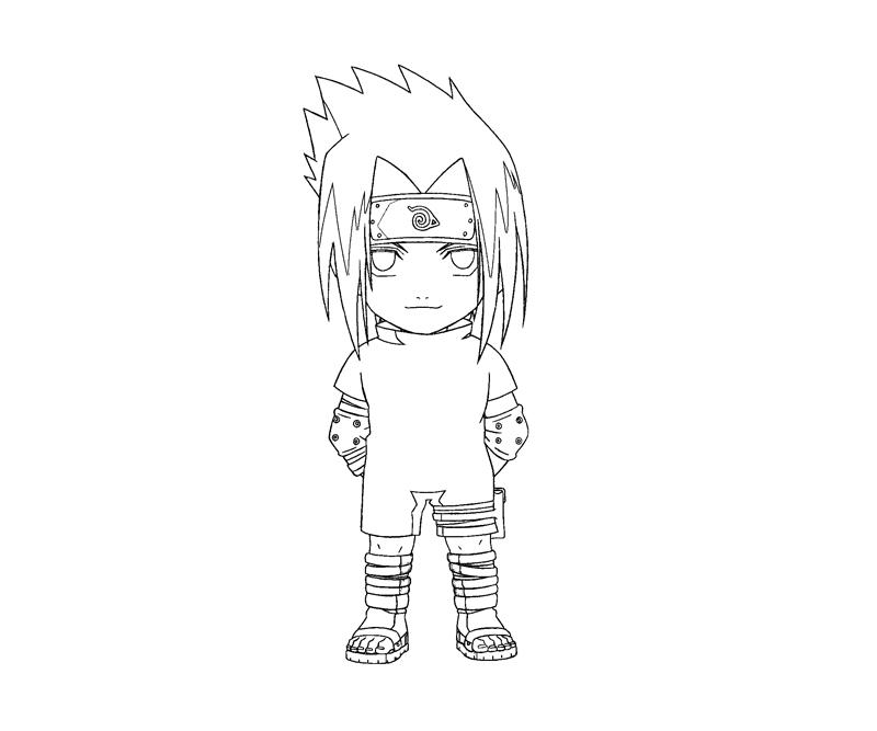 Printable Sasuke Uchiha 29 Coloring Page