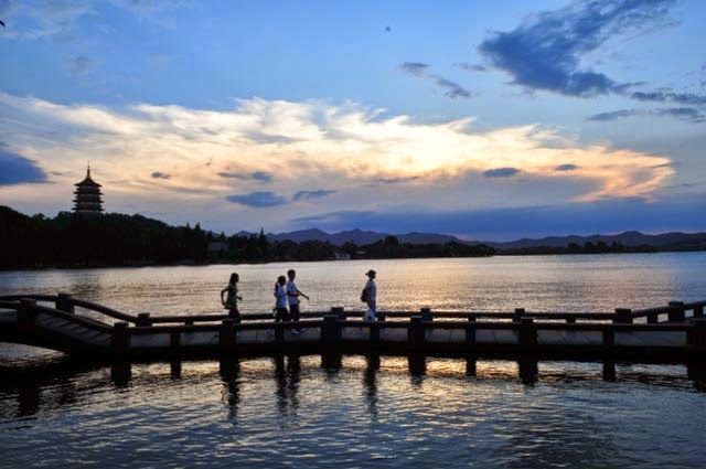 West Lake In Hangzhou China spot