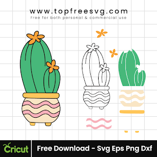 Cactus Svg Cut File For Cricut | cactus svg free Png,Svg,Eps,Dxf