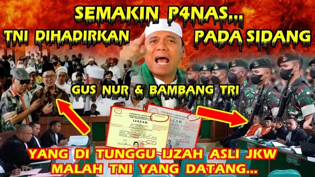 Semakin Panas! TNI Ikut Dikerahkan Pada Persidangan Kasus Ijazah Palsu, Segenting Apakah Kasus Ini?