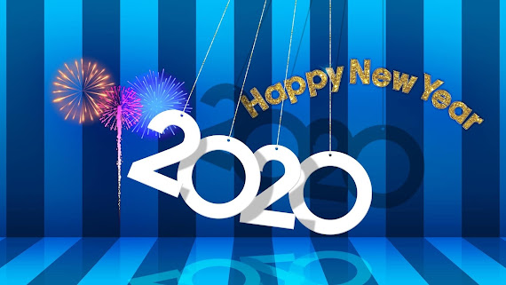 Happy New Year 2020 download besplatne pozadine za desktop 2560x1440 slike ecards čestitke Sretna Nova godina