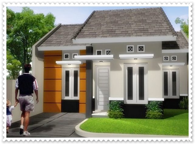 Photo Sketsa Rumah  Minimalis  Denah Sederhana  Terbaru