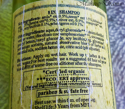 Just Herbs 8 in 1 Root Nourishing Amla Neem Shampoo: Review, Just Herbs 8 in 1 Root Nourishing Amla Neem Shampoo, Just herbs, Just herbs india, Herbal shampoo, shampoo, paraben free, Natural, natural shampoo, Herbal product, Herbal shampoo india. Good herbal shampoo india, Amla shampoo, Just herbs herbal shampoo, just herbs shampoo, Shampoo india, India, Herbal shampoo review, Shampoo review India, root nourishing shampoo