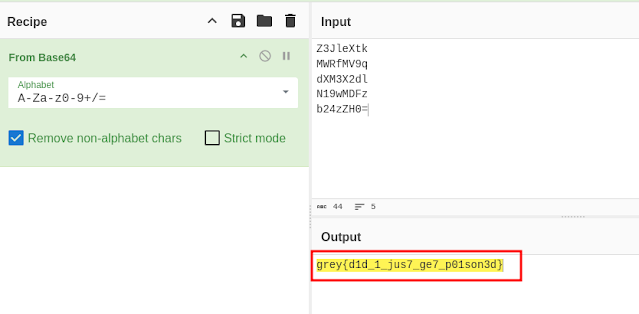 Decoding the Base64 Chunks - Greyctf2025