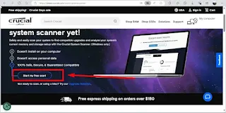 Cek Kapasitas Maksimal RAM Lewat Situs crucial.com