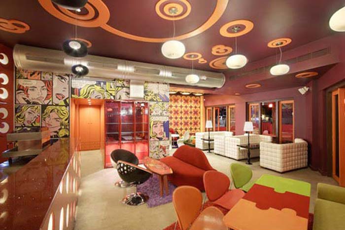   Cafe Interior Design - Fullcolor Interior Design