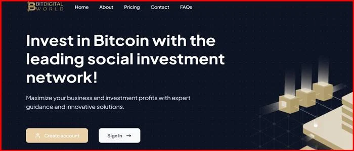 [Мошенники] bitdigitalworld.com – Отзывы, развод, лохотрон? Проект Bit Digital World