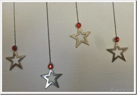 Stars on a branch card. Stars on a branch card.