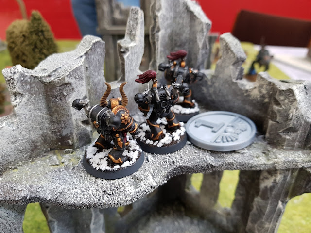 Black Legion vs Mordian Iron Guard - 1500pts - Decapitation - Malestrom mission from Chapter Approved 2018