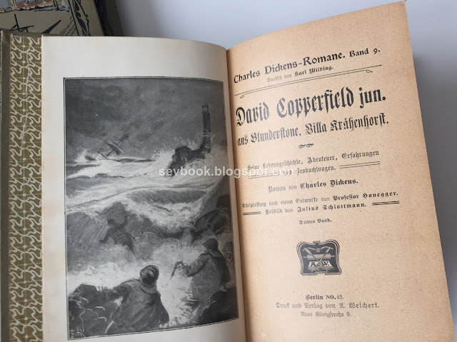 Dickens Charles, David Copperfield jun. Bände 1, 2 und 3,  Berlin: Weichert Verlag ~1900