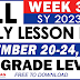 DAILY LESSON LOGS (WEEK 3: Q2) NOVEMBER 20-24, 2023