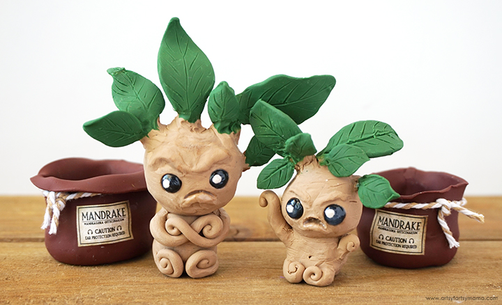 Harry Potter Mandrakes Outside of Pots