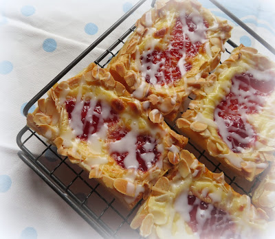Strawberry Almond Cream Cheese Danish