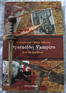 Portada del libro Operación Vampiro, de David Bishop