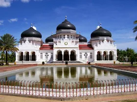 Masjid Raya Baiturrahman di Banda Aceh, Indonesia
