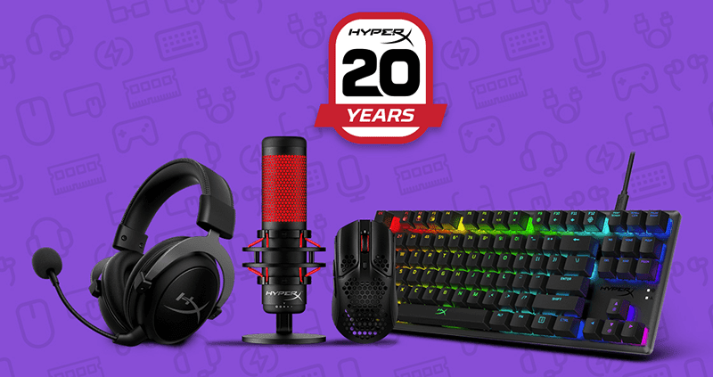 Here's what you can expect during the HyperX 20th anniversary celebration