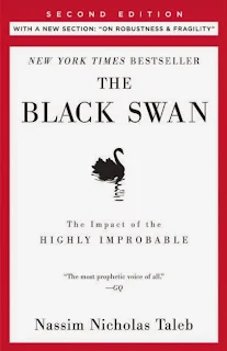 The Black Swan by Nassim Nicholas Taleb (Book cover)