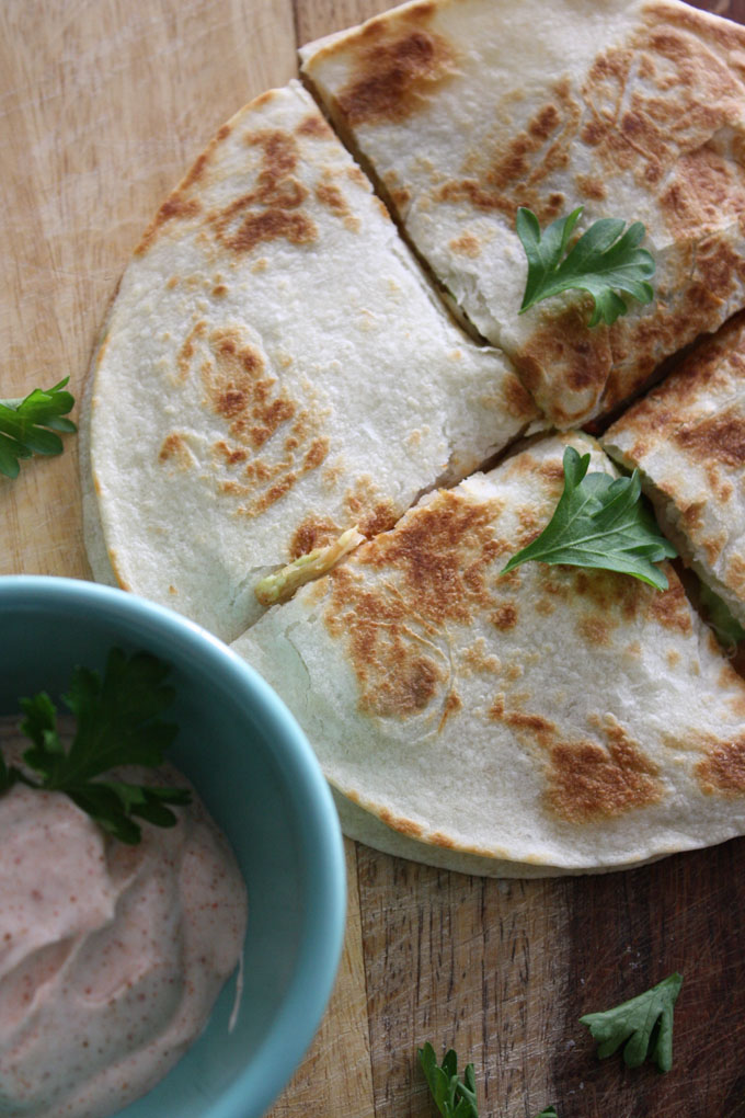 Dairy-free quesadilla recipe 