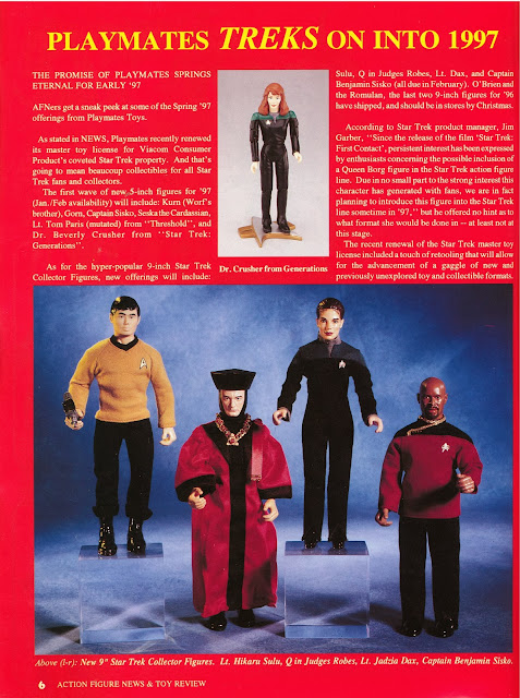 Star Trek Playmates Unreleased Prototype