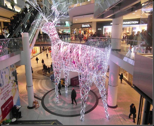 Xmas lights at Eaton Centre (3)