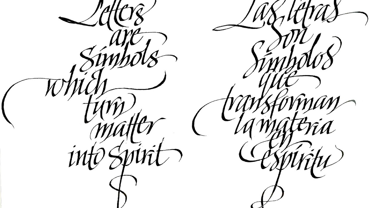 Calligraphy - S Calligraphy Font