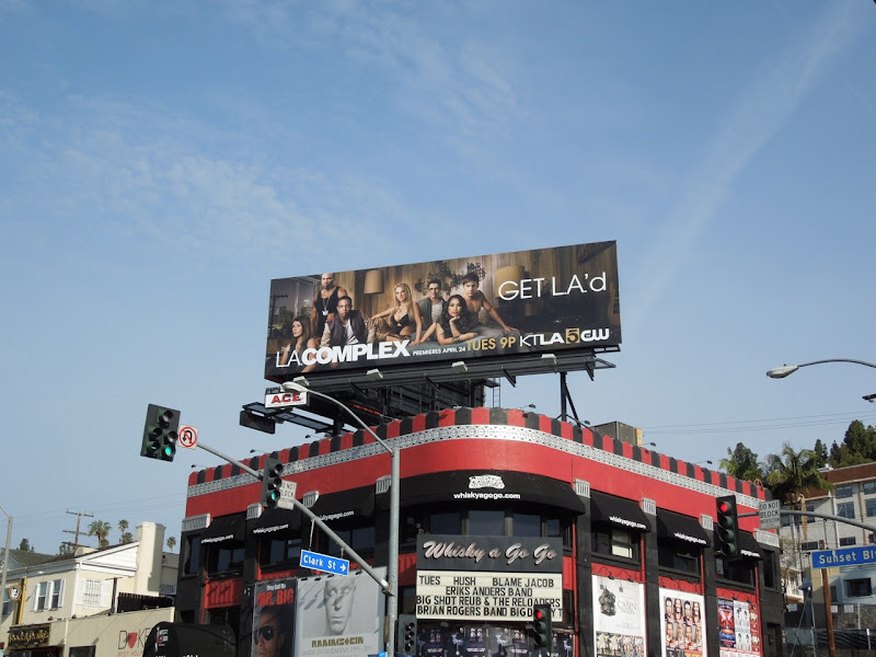LA Complex TV billboard