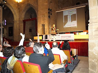 VI Jornadas de Bibliotecas Escolares de Extremadura en Cáceres Gracia Iglesias Pep Bruno Alfredo Gómez Cerdá