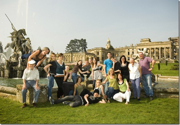 family at fountain 2007
