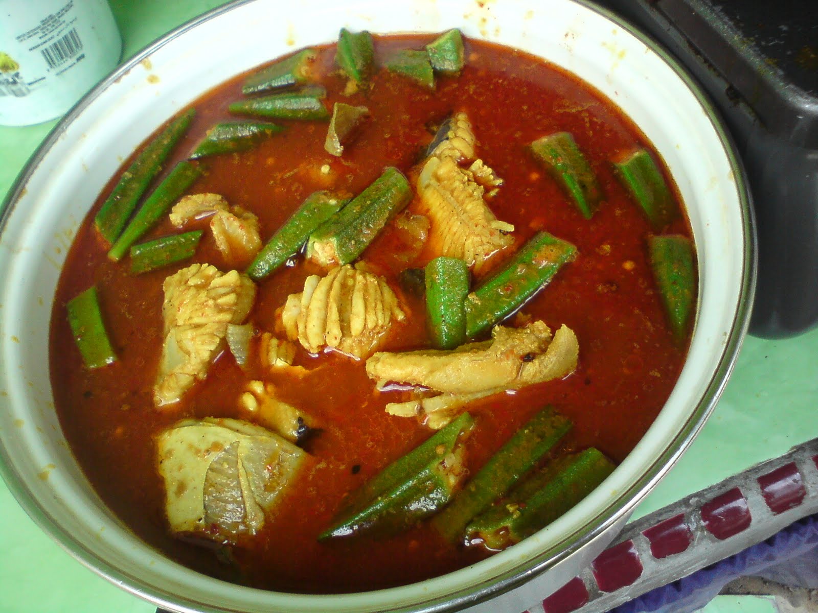 Blog Perempuan Lah !: Resepi: Asam Pedas Ikan Pari