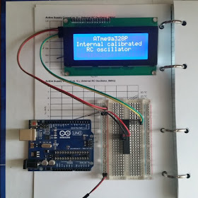 Arduino ATmega328P тактирование от внутреннего RC-генератора