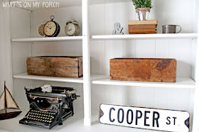 How To Style Industrial Farmhouse Bookshelves