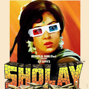 Sholay 3D Posters